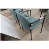 Image 6 : Four Waiting Room Arm Chairs, Stackable
