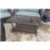Image 11 : Five Piece Wicker Sunroom Or Patio Set  - 2 Chairs, Coffee Table and Ottaman