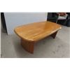 Image 2 : Oak Coffee Table, 16" x 48" x 24"