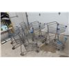 Image 1 : Five Shopping Carts, Double Basket