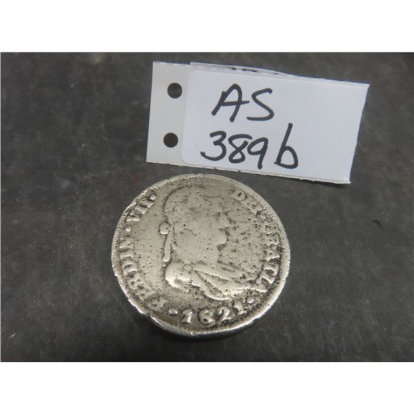 1821 Mexico Spanish Colonial Coin