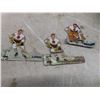 Image 14 : Vtg Pro Hockey Tabletop Rod Hockey Game by Eagle Toys w/ 12 Metal Players