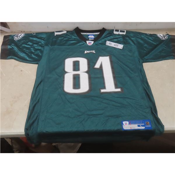 Vtg Philadelphia Eagles Terrell Owens Men’s Large Football Jersey, Reebok