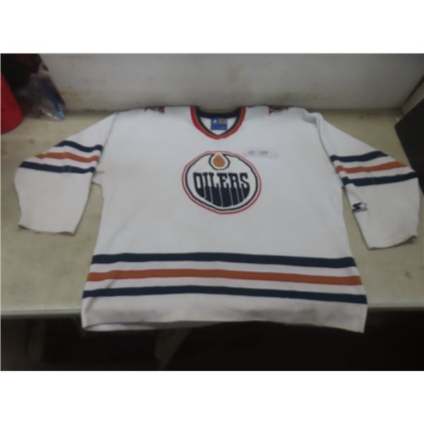 Vtg Starter Edmonton Oilers Men’s XXL Hockey Jersey