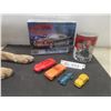 Image 1 : Revell 1966 Shelby GT350H Sealed Model Kit w/ Vtg Rubber Car Cereal Premiums and Campbell Farm