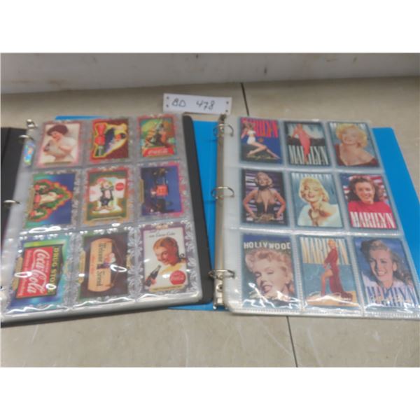Vtg Lot of Coca-Cola and Marilyn Monroe Trading Cards