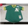 Image 1 : Oakland A’s Reggie Jackson Mitchell & Ness 1987 Vtg Throwback Jersey, Medium