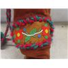 Image 7 : Vtg First Nations Cree Beaded Rabbit Fur Trim Buckskin Moccasins/Mukluks, Soles 10 Inches in Length