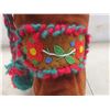 Image 9 : Vtg First Nations Cree Beaded Rabbit Fur Trim Buckskin Moccasins/Mukluks, Soles 10 Inches in Length