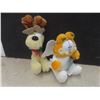 Image 4 : Vtg Garfield Lot Incl 3D Picture in Frame, Ornament in Box, Plush and Adult Large Sweatshirt