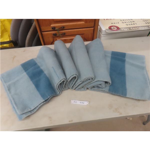 Vtg Four Point Hudson’s Bay Wool Blanket, Missing Tag