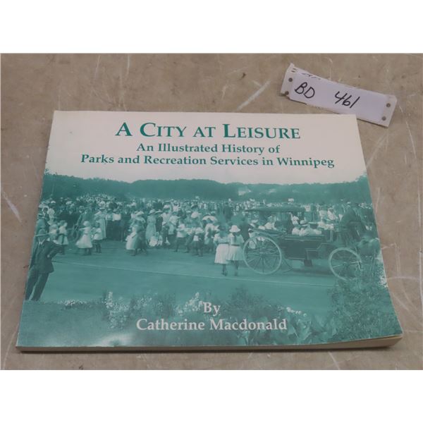 Illustrated History of Parks and Recreation in Winnipeg Book, Rare