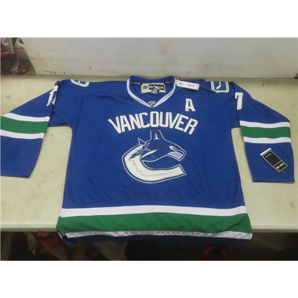 Vtg Ryan Kesler Vancouver Canucks Men’s XL Hockey Jersey, New w/ Tags