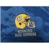 Image 3 : Vtg Winnipeg Blue Bombers Softwear Canada Satin Jacket, Men’s Small