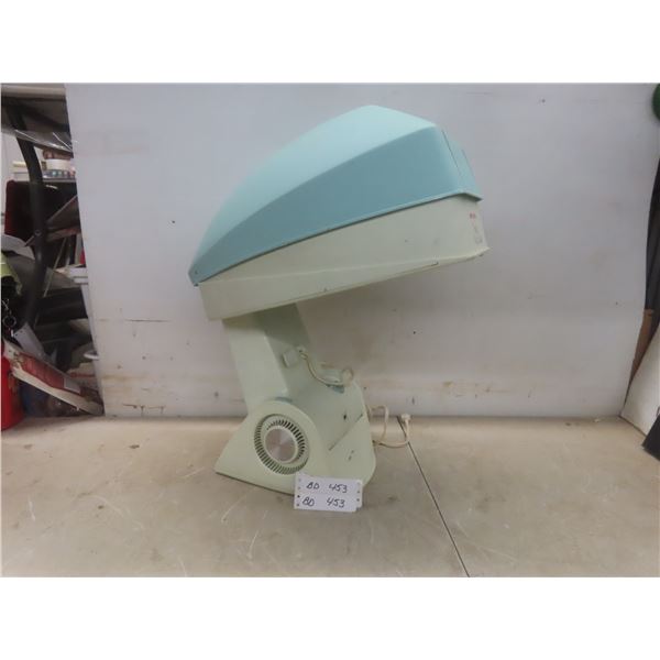 Retro Mid Century Lady Schick Time Machine Portable Hair Dryer, Vtg 1960s