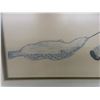 Image 3 : Vtg First Nations Peter Morgan Pro Framed Print Hunter Bringing Home His Catch, 18 x 14 Inches