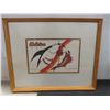 Image 2 : Two Vtg First Nations Jackson Beardy Pro Framed Prints, 15 x 12 Inches