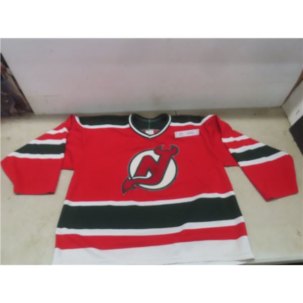 Vtg Maska/CCM New Jersey Devils Men’s Large Hockey Jersey