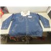 Image 1 : Marlboro Man Wrangler Sherpa Lined Denim Ranch Coat, Men’s XXL