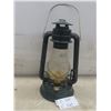 Image 1 : Dietz No. 80 Blizzard Oil Burning Lantern in Green Finish, 16" High, w/ Handle