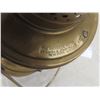 Image 6 : Vtg Brass Lantern Mfg by Univ Metal Spinning and Stamping Co., 12" High w/ Handle