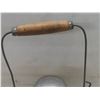 Image 9 : Antq CPR Railroad Lantern w/ Amber Glass, 10" High w/ Handle