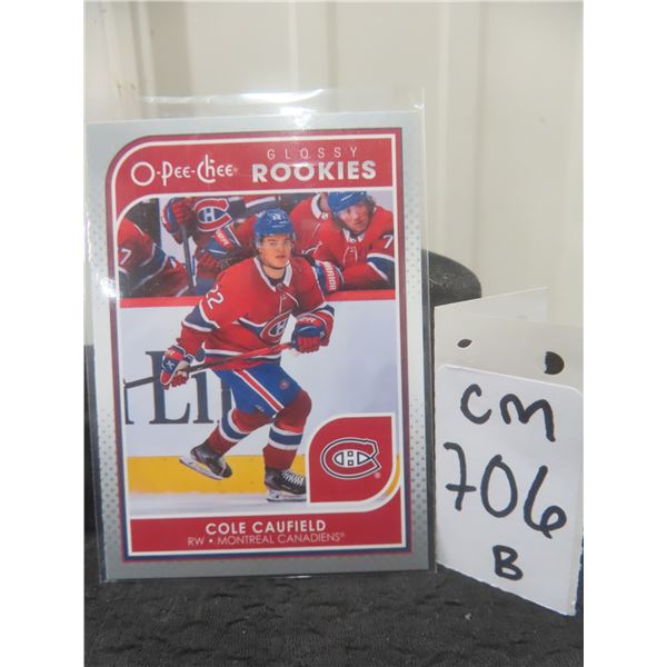 Cole Caufield Montreal Canadiens Rookie Card