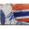Image 3 : Signed Framed Cam Talbot Edmonton Oilers 8" x 10" Photo