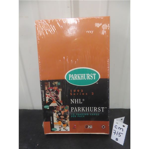 Sealed Parkhurst Hockey Box