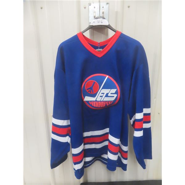 Vtg Winnipeg Jets Fran Huck Jersey