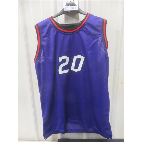 Signed Damon Stoudamire Toronto Raptors Jersey