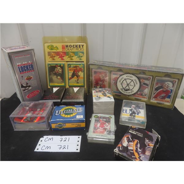 Assorted Hockey Card Collection