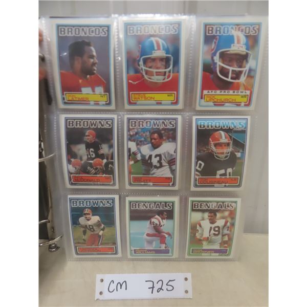 1980s Football Card Collection