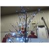 Image 4 : Five-Foot Decorative Twig Tree w/ 144 LED Lights