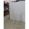 Image 1 : Light-Up Christmas Reindeer Decoration Measuring 47" x 31" (Wire Broken, Partial Lighting)
