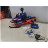 Image 1 : SR Viper Yamaha Snowmobile RC Model w/ Remote, 1:6 Scale (Working)