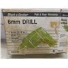 Image 13 : Two Black & Decker Power Drills (1/4" and 3/8") w/ 13-Piece Drill Bit Set