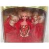 Image 13 : Three Collectible Barbies, Happy Holiday Edition, in Original Box