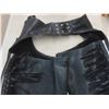 Image 6 : Pair of Leather Chaps (No Size Listed)