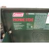 Image 3 : Coleman Propane Stove, Tent Pegs, Rope and Two Portable Camp Showers