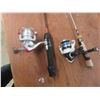 Image 5 : Six Ice Fishing Rods, Six Reels and Landing Net