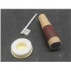 Image 11 : Vtg Shaving Supplies Incl Talc, Two Mug Shaving Soaps w/ Original Box, Two Brushes, One w/ Box