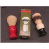 Image 2 : Vtg Shaving Supplies Incl Talc, Two Mug Shaving Soaps w/ Original Box, Two Brushes, One w/ Box