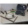 Image 1 : Mastercraft Heat Gun, Square, Two Grease Guns, 240V Cord, Water Sprinkler
