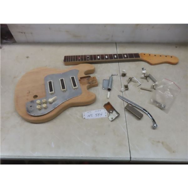 Electric Guitar, Needs Lots of TLC and To Be Reassembled