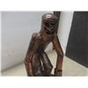 Image 9 : Two Custom Made Metal Sculptures, 11 1/2" and 6 1/2" Tall, and Four Shot Glasses