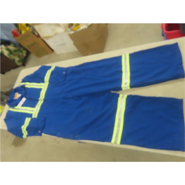 Flame Resistance High Visibility Coverall Size 52
