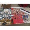 Image 1 : Poster Lot, Manitoba Moose, Winnipeg Arena Autographed Final Game, Patrick Roy and More