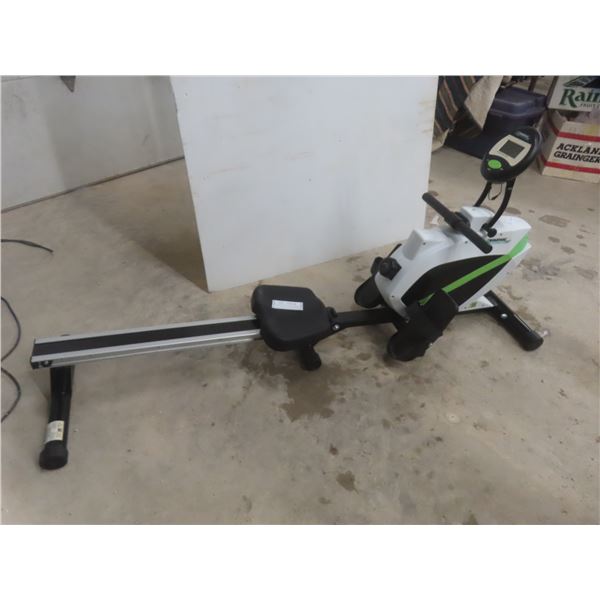 Advantage Fitness 788 Rowing Machine w/ LED Display, Adjustable Tension and Foldable, Like New