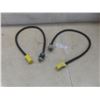 Image 1 : Two Generator Adapters, NEMA 20A–250V, Approximately 3 Feet